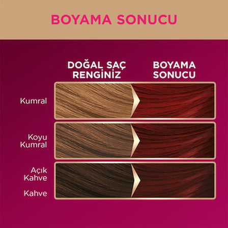 Saç Boyası Bakım Seti, Zengin Yağ Bakımı ile 5-88 Renk