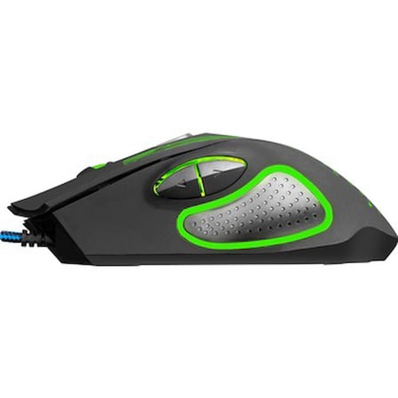 3200 DPI Oyuncu Mouse, Siyah Tasarım