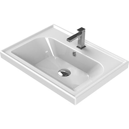 60x45 cm Etajerli Seramik Banyo Ürünü