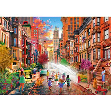 1000 Parça Puzzle: Sıcak Yaz Günleri Temalı