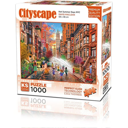 1000 Parça Puzzle: Sıcak Yaz Günleri Temalı