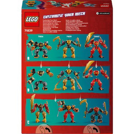 7+ yaş çocuklar için Minifigür ve Ejderha Modeli içeren NINJAGO seti