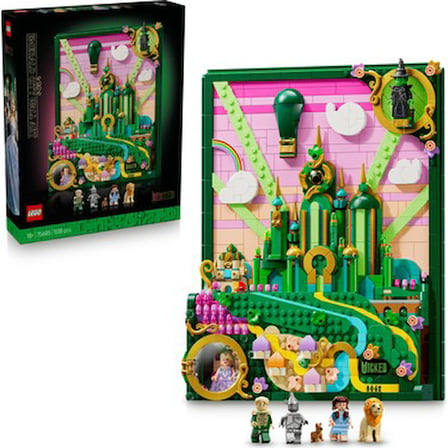 Lego® Wicked Emerald City Duvar Tablosu 75685 - Yetişkin Kadınlar ve Erkekler Için Minifigür Içeren