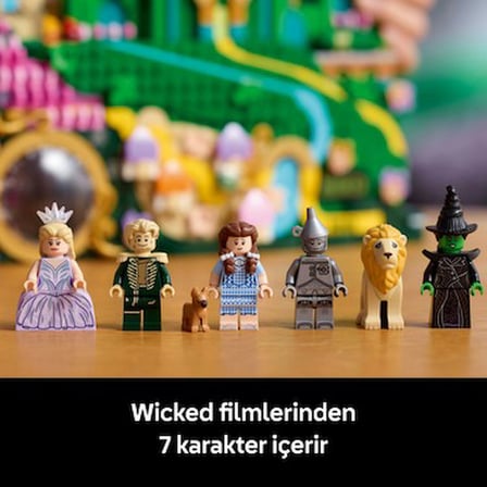 Lego® Wicked Emerald City Duvar Tablosu 75685 - Yetişkin Kadınlar ve Erkekler Için Minifigür Içeren