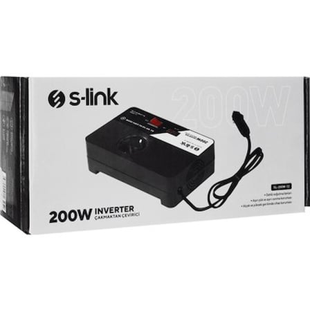 DC12V-AC230 Güç Çakmağı, 200W Kapasite ile Kullanım Kolaylığı