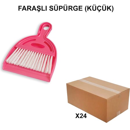 Küçük Faraşlı Süpürge, 24 Adet Toptan Paket