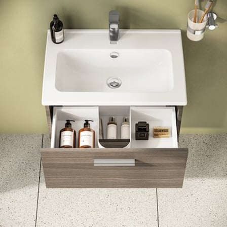 60 cm Çekmeceli Banyo Dolabı ile Fonksiyonel Depolama