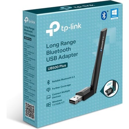 Bluetooth 5.3 USB Adaptör, Uzun Menzil ve Ayarlanabilir Anten ile Yüksek Performans