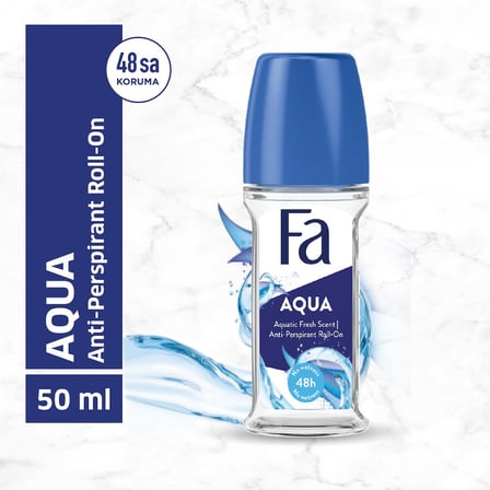 50 ml Okyanus Kokulu Kadın Roll-On, Ferahlatıcı ve Rahatlatıcı