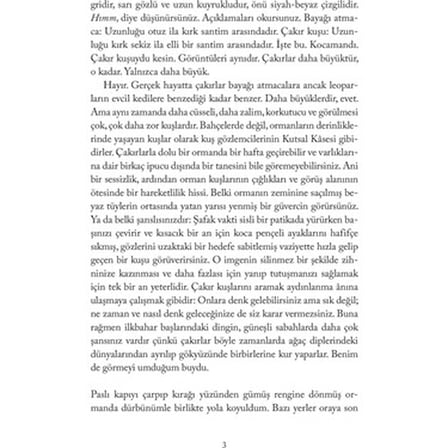 Atmacanın A'sı - Doğa ve Hayat Üzerine