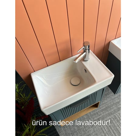 Etajerli Seramik 50x30 cm Modern Tasarım ile Pratik Kullanım