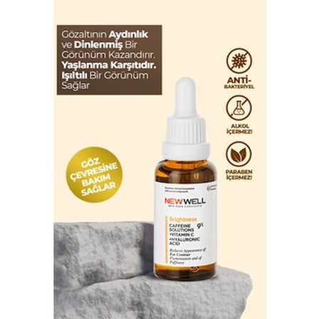 Torbalanma ve Morluk Karşıtı Göz Altı Serumu 30ml