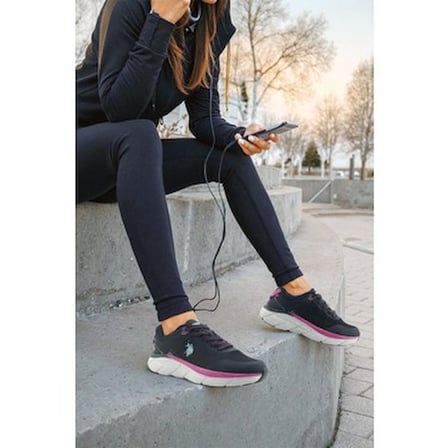 U.S. Polo Assn. Saldona Wmn 5fx Siyah Kadın Koşu