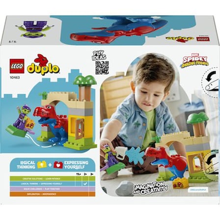 Dinozor Temalı Yeşil Goblin'e Karşı 10463 Figür Seti, 2+ Yaş