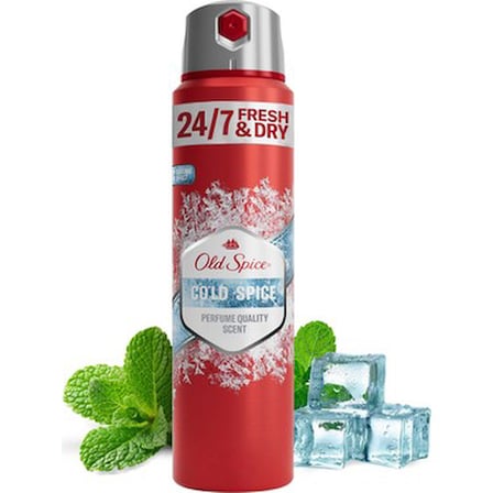 Old Spice Cold Spice 150 ml Unisex Terlemeyi Önleyici Sprey Aromatik Koku ile Etkili