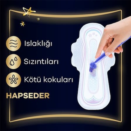 16 Adet Gece Kullanımı için Extra Hijyenik Ped, Süper Ekonomik