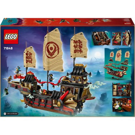 Ninjago Temalı Tapınak Ödülü, 6 Minifigür İçeren Yaratıcı Set