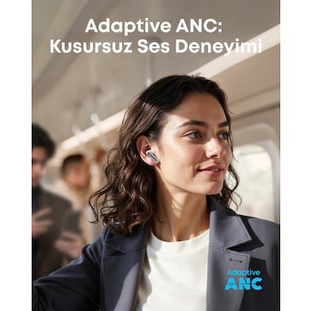 Anker Soundcore P41i Dahili Powerbank Özellikli Kablosuz Kulaklık, 192 Saat Çalma Süresi, ANC,