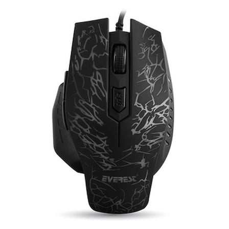 Kablolu Oyun Mouse'u, Siyah Tasarım ile Şık Görünüm
