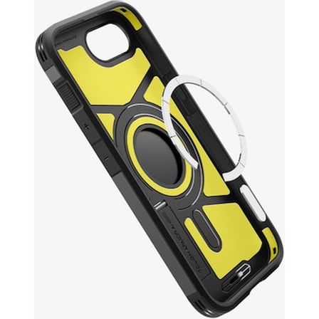 Spigen iPhone 17e / 16e ile Uyumlu MagSafe Kılıf Tough Armor Mag Fit Stand özellikli Çift Katmanlı