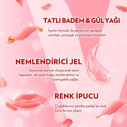 Rosy Lips Özlü Dudak Bakım Kremi 4.8 ml