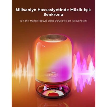 Masa Lambası ile JBL Hoparlörlü Akıllı Aydınlatma