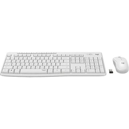 Logitech MK295 Q Tr Beyaz Kablosuz Klavye Mouse