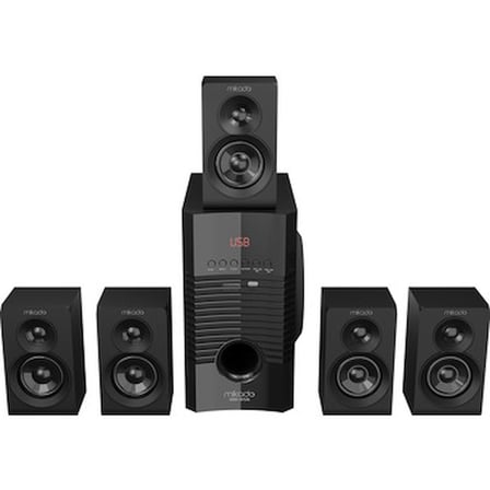 Mikado MD-856 5+1 Multimedia Bluetooth Speaker Usb+SD+FM Destekli Uzaktan Kumanda ile