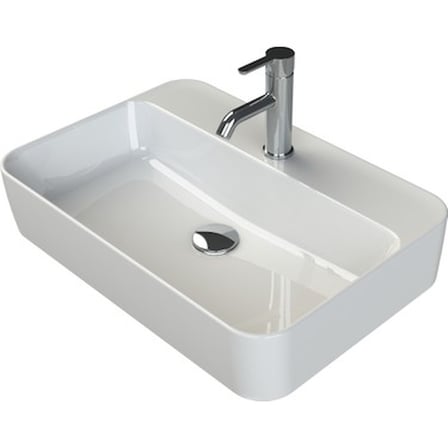60X42 cm Duvara Sıfır Lavabo ile Modern Tasarım