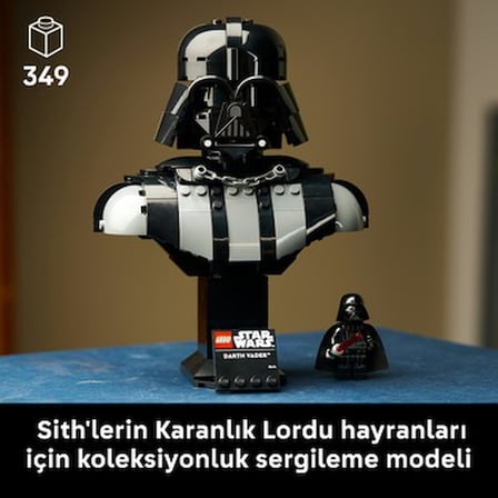 Lego® Star Wars™ Darth Vader™ Büstü 75439 - Yetişkinler Için Koleksiyonluk Bilim Kurgu Yapım Seti