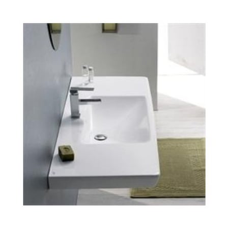 Porto 85 cm Etajerli Dolap, Uyumlu Lavabo