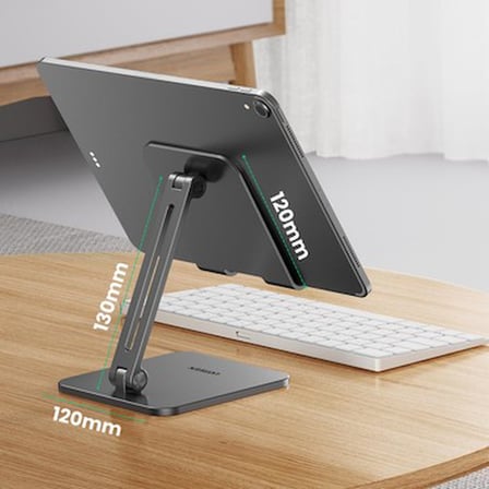 UGREEN Ayarlanabilir Metal Tablet Tutucu Standı, Uzay Grisi -