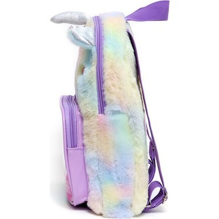 Peluş Sırt Çantalı Sürülebilir Çocuk Makyaj Seti