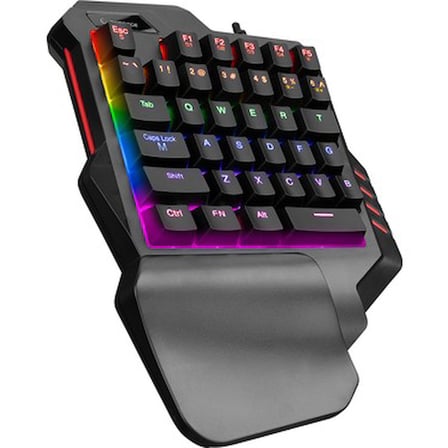 Rampage Miracle K1 Led Işıklı Blue Switch Mekanik Mini Gaming Oyuncu
