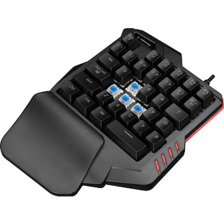 Rampage Miracle K1 Led Işıklı Blue Switch Mekanik Mini Gaming Oyuncu