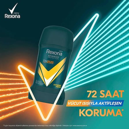 Rexona Men Advanced Protection Erkek Stick Deodorant Extreme Fresh 50