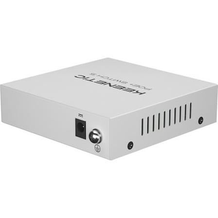 Keenetic PoE+ Switch 5, 1X1Gbit, 4X1Gbit PoE+ Port, IEEE 802.3AF/AT (Max.30W/Port),