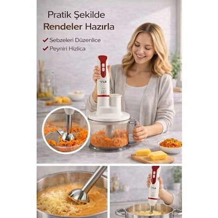 1700W Paslanmaz Çelik Multiblender, 1.5 Litre Kapasite