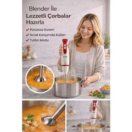 1700W Paslanmaz Çelik Multiblender, 1.5 Litre Kapasite