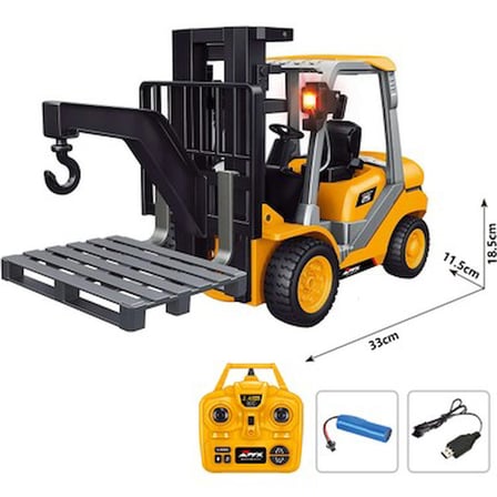 Uzaktan Kumandalı Şarjlı Forklift Oyuncak ile Eğlence