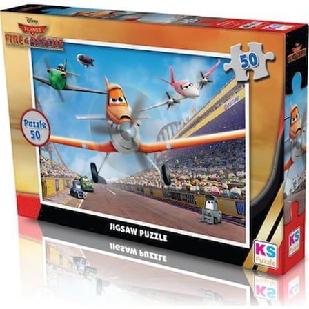 Eğlenceli Planes Temalı Puzzle Seti, KS Games Kalitesiyle