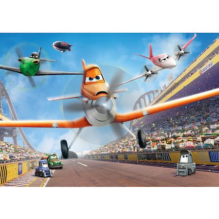 Eğlenceli Planes Temalı Puzzle Seti, KS Games Kalitesiyle