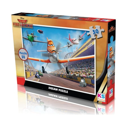Eğlenceli Planes Temalı Puzzle Seti, KS Games Kalitesiyle