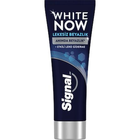 Signal White Now Diş Macunu Lekesiz Beyazlık Etkili Leke Giderme 75