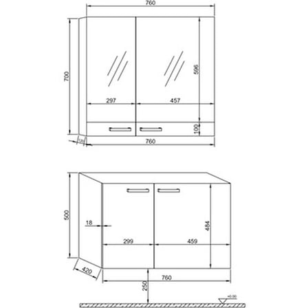 Antrasit Gri Banyo 80 cm Modern Tasarım ile Şık Kullanım