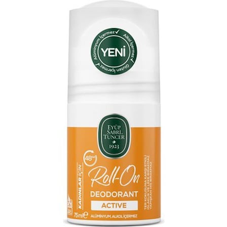 75 ml kadın roll-on deodorant, etkili koruma ve tazelik
