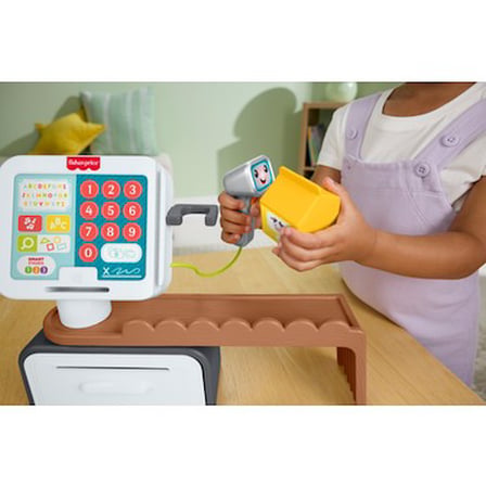 Fisher-Price® Eğlen ve Öğren® Market Kasası Birden Fazla Dil Desteğiyle Yürüme Çağındaki Çocuklar