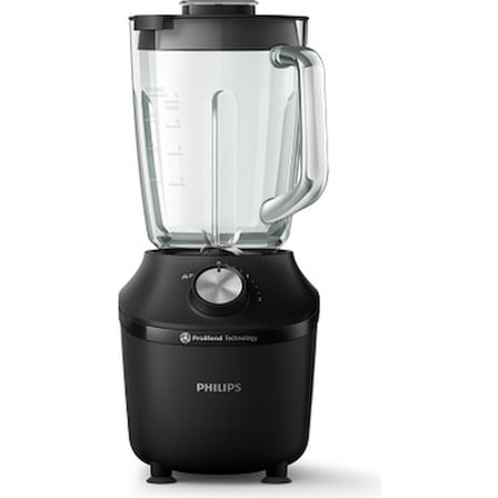 Philips 3000 Serisi Blender ProBlend Crush Teknolojisi 600W, 2 Lt, 2 Hız Ayarı + Darbe, Cam Hazne,