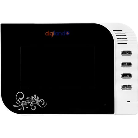 4/4.3 İnç Renkli TFT LCD Dijital Çerçeve, Beyaz Tasarım