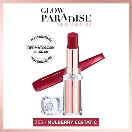 Işıltı Veren Bordo Tonlu Ruj, Balm-in-lipstick Formül